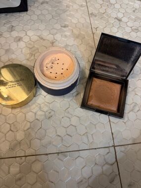 bareMinerals Setting Powder & Bronzer Duo — Beige Powder and Warm Brown Bronzer